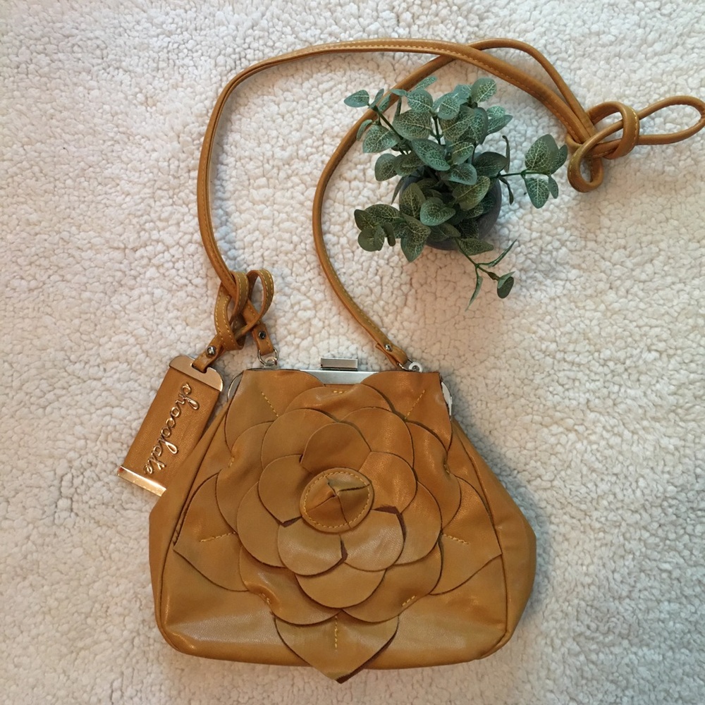 NWOT - Chocolate brand small cross body purse